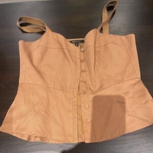 linen camisole. women's bcbg